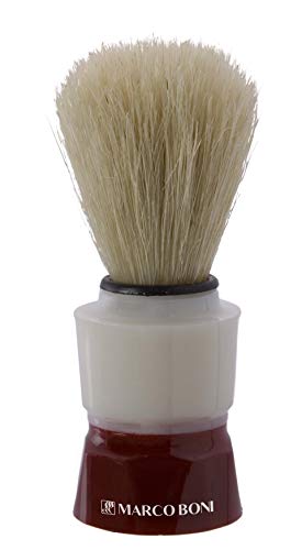 Pincel de Barba, Grande, Cerdas Mistas, Cabo Plástico, 1384B, Marco Boni, 1 Unidade