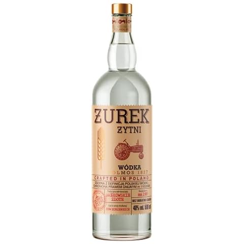 Zurek Rye, Vodka 50cl, 40% Abv Cover