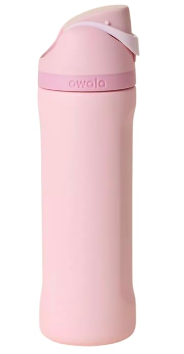 Owala Insulated Water Bottle, Rose Quartz Pink