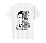 Photo Gallery ruth bader ginsburg citazione femminista per l"uguaglianza di genere maglietta Photo Gallery ruth bader ginsburg citazione femminista per l"uguaglianza di genere maglietta