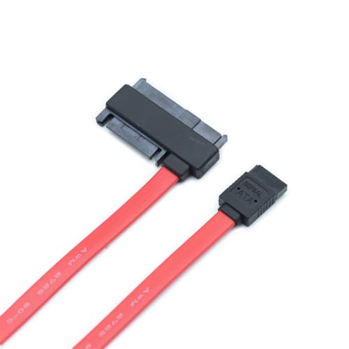 Cable de Datos SATA a SAS SFF-8482 0.5m Rojo miniatura 3