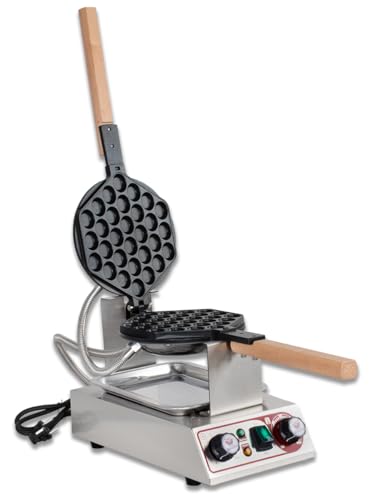 Beeketal 'BWA-10' Profi Bubble Waffeleisen mit antihaft...