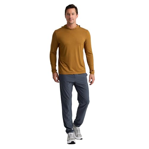 Free Fly Men's Shade Hoodie - UPF 50+ Sun Protection Moisture Wicking, Breathable Bamboo Viscose Outdoor Shirt for Men3