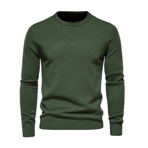 Men's Basic Pullover Round Neck Solid Color Long Sleeved Sweater Men's Casual Daily Multicolor Men's Sweater Knitwear4