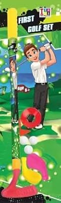 NestPlay Kids Golf Set – Indoor/Outdoor Fun Game for Boys & Girls – Colorful, Durable Toy Golf Club Set with Balls – Ide