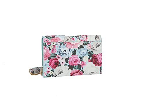 Image of Evening Clutch Messenger Style With Cute Bow Tie Purse Vegan PU Leather Crossbody Shoulder Bag by Handbag Republic