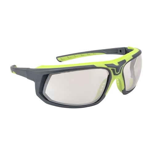 Lunettes de sécurité unisexes Radians GLYF monture grise