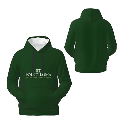 Point Loma Nazarene University Fleece Comfortable Hoodie, Hoodie Long Sleeve Pullover Casual Sweatshirt-2