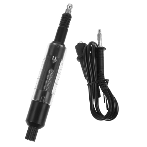 BRIGHTFUFU Spark Plug Tester Tool Straight Boot Coil Detector for Light Motorcycles Measures Spark Jump Distance Tests Ignition System and High Voltage Wires Essential Automotive