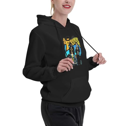Primu'S Hoodie For Men Women Long Sleeve With Pocket Casual Pullover Sweatshirt Hoodies 3x-Large Black3