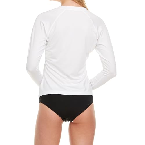 Image of Hurley Rash Guard for Women, Womens Rash Guard Long Sleeve Shirts, Rashguard Swim Shirt Women UPF 50+ SPF & UV Protection