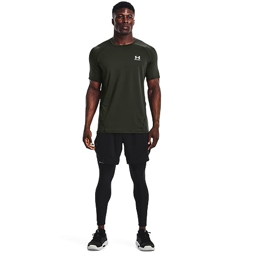 Image of Under Armour Men's UA HG Armour Comp SS Short Sleeve Functional Shirt Quick Dry T-Shirt with Compression Fit