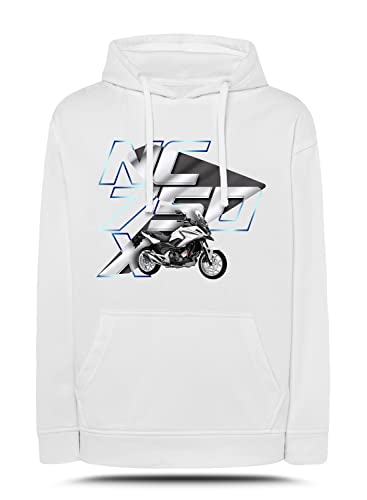 Sweat graphique NC 750 X 2014-2020 blanc VX-Style FP-HON-026 taille S