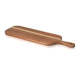 Taglieri in legno per salumi: questo tagliere per formaggi è facile da pulire, la superficie è ruvida, puoi usarlo in tutta tranquillità, tagliere da cucina in legno