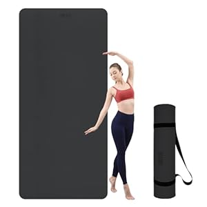 Onlyhe Yogamatte verbreiterte rutschfeste Gymnastikmatte