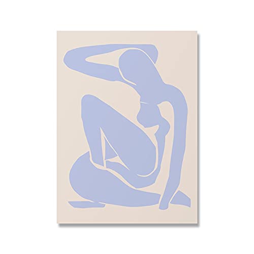 Pastel Plant Coral Art Print Matisse Poster Abstracte Dans Canvas Schilderij Scandinavische Muur Foto Woonkamer Home Decor 40x60 cm-3 stuks Frameloze - Afbeelding 4