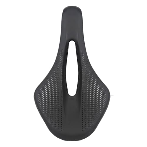 Sillín de bicicleta - asiento de bicicleta acolchado de espuma ancha, diseño a prueba de golpes con ventilación del flujo de aire | Sillín de bicicleta cómodo para hombres mujeres, Road Ergonomic Road