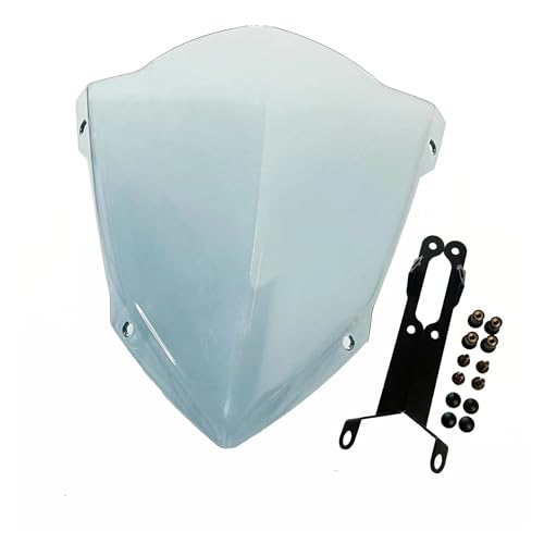 �o�C�N�̃t�����g�K���X ���}&�n MT07 MT-07 MT 07 2014-2020 FZ-07 2018 2019�p �I�[�g�o�C�p�t�����g�E�C���h�X�N���[�� �E�C���h�V�[���h �o�C�U�[ �f�t���N�^�[