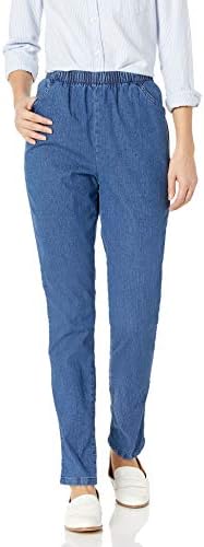 chic women's jeans elastic waist