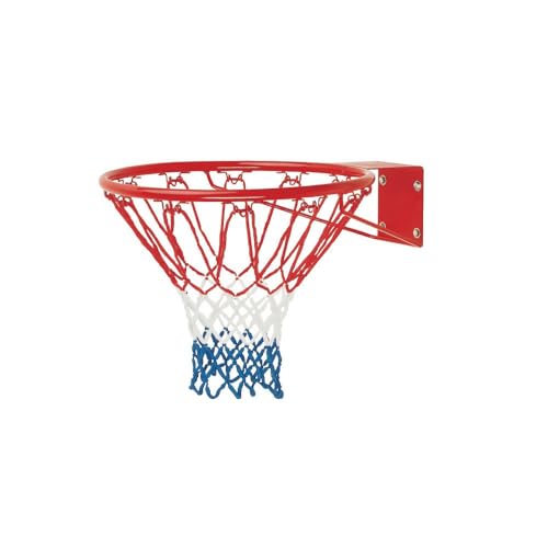 Sport1 Canestro Regolamentare Basket Ring Rosso 46cm