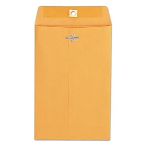 Universal Briefumschlag mit Klammern, 100 Stück