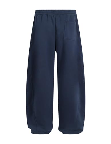 Image of Aelfric Eden Mens Wide Leg Sweatpants Solid Arc Sweat Pants Open Bottom Casual Athletic Lounge Pants with Pockets