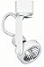 Juno Lighting R711WH Trac-Lites Open Back Line Voltage MR16 Lamp Holder, White
