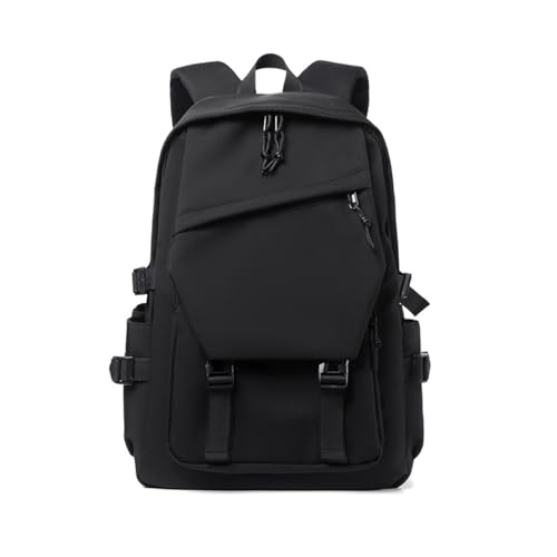 Stylish Grey Backpack - Large Capacity, Durable Oxford Fabric, Multi-Pockets for Daily Use