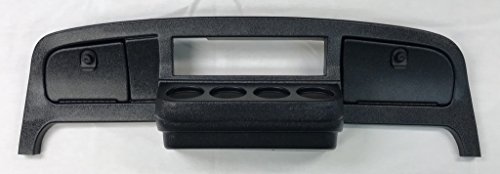 GMT Inc Black Textured Full Golf Cart Dash to fit New Generation E-Z-Go TXT (Will not fit Previous Generation cart) (Will NOT FIT 72 Volt Model)