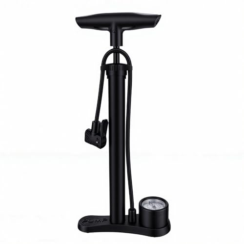 Bomba de piso para bicicleta inflador multifuncional para coche 4