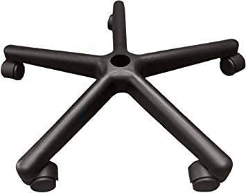 Image of Black Chair Wheeel Pin Type Easy to Operate Haevy and 360-Degree Rotet Wheel(Set of 1 /5 Pcs)