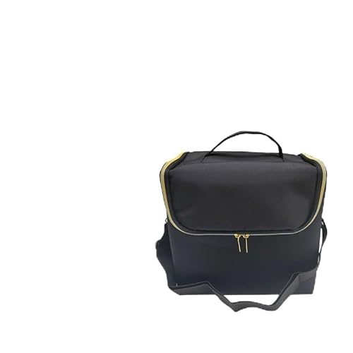 Sefoemut���ϕi���[�{�b�N�X ��e�� �R�X���{�b�N�X �����^�� ���ϔ� ���C�N���σ{�b�N�X �V�����_�[�t�� ���s�p (�u���b�N�A�S�[���h�g����) [���s�A���i]