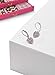 Surgical Steel Hypoallergenic Multicolored/Pink Heart Leverback Girls Children's Kids Earrings