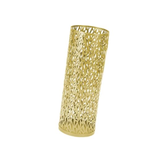 Image of Umbrella Holder Stand Storage Container Organizer Container Storage Solution Gold Triangle