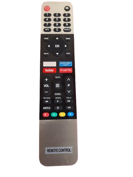 Voice Remote Compatible with METZ Smart LED/UHD 4K TV Remote Control (with Voice Function)