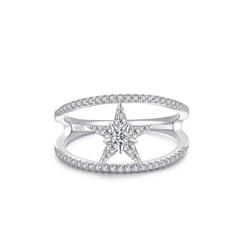 Bague en argent femme 925 d'une élégance intemporelle ornée d'un zircone cubique rond