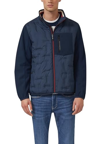 s.Oliver Leicht wattierte Jacke im Fabricmix mit sportiven Details