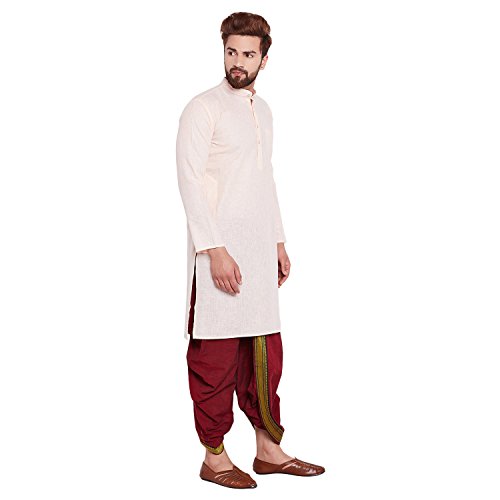 Image of SOJANYA (Since 1958, Men's Silk Blend Grey Kurta Pyjama & Silk Blend Jacket Combo