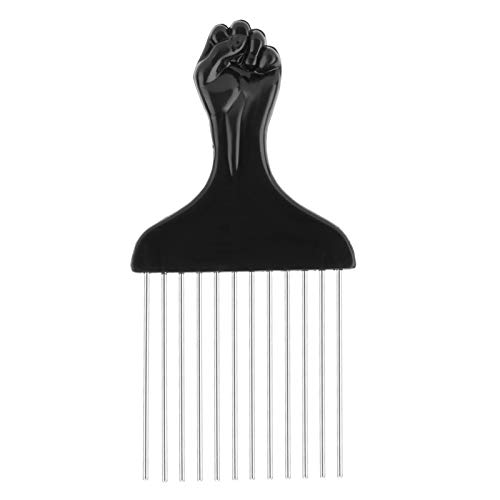 Peigne Fourche En Métal Argenté TH Collection - Matériel Pro Coiffure