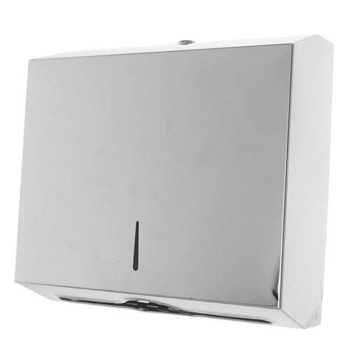 PERSELOSO Distributore Assorbente Da Parete in Acciaio Inossidabile Fazzoletti Per Cucina e Bagno Facile Sostituzione
