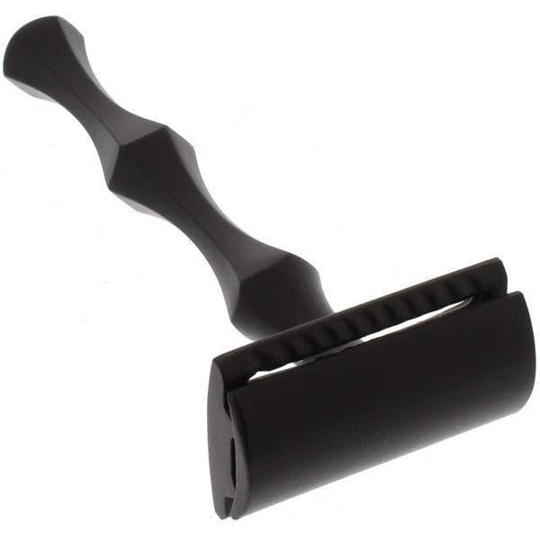 West Coast Shaving Midnight Collection Razor 47B, Black Stainless Steel (Open Comb) image 3