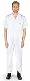 NATURAL WORKWEAR - Mens Short Sleeve Coverall, White 38873-X-Small