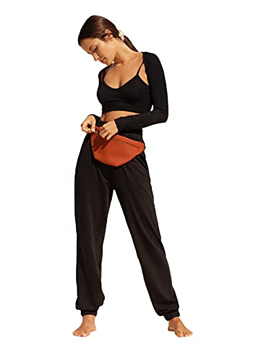 Image of Verdusa Women's Long Sleeve Open Front Bolero Shrug Crop Top Cardigan