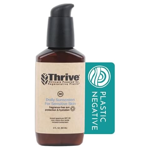 THRIVE Natural Mineral Face Sunscreen for Sensitive Skin SPF 30 Cover