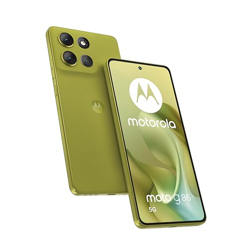Motorola Moto G86 (8/256 GB, Camera 50MP Flicker Protection Sensor, Display 6.67' POLED 120Hz, Battery 5200mAh, MediaTek Strömity 7300, Android 15), Golden Cypress