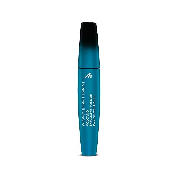 Manhattan Volcano Mascara Waterproof, Wasserfeste Wimperntusche für unschlagbares Volumen und maximale Farb-Definition… – Bild 3