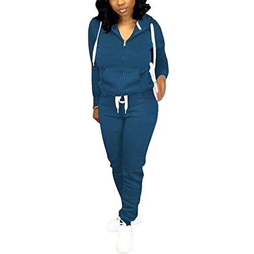 Image of Nimsruc Workout Sets For Women 2 Piece Outfits Sexy Summer Sweatsuits Jogging Suits Casual Bodycon Tracksuits