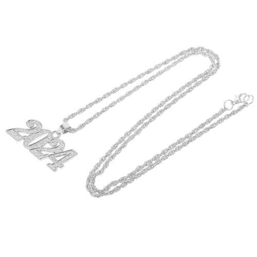 ROMISBABA Collar de Graduación con Colgante de Año de Nacimiento Joyería de Resistente de Aleación de Zinc para de Graduación