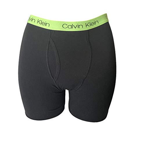 Calvin Klein Boys Boxer Brief Underwear Cotton Stretch Logo Waistband (6 Pack) (6 Pack- Multi Color, X-Large) #TOP7