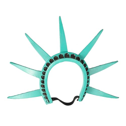 Generic WU869B7BVTODD4R3TM8J Statue Of Libertys Torch And Crown, Halloween Lady Libertys Cosplay, Adjustable Headband And Torch Set, Festive Partys Masquerade Role Play Accessory, Costume Accessories For 4Th Of July Independence thumb #6